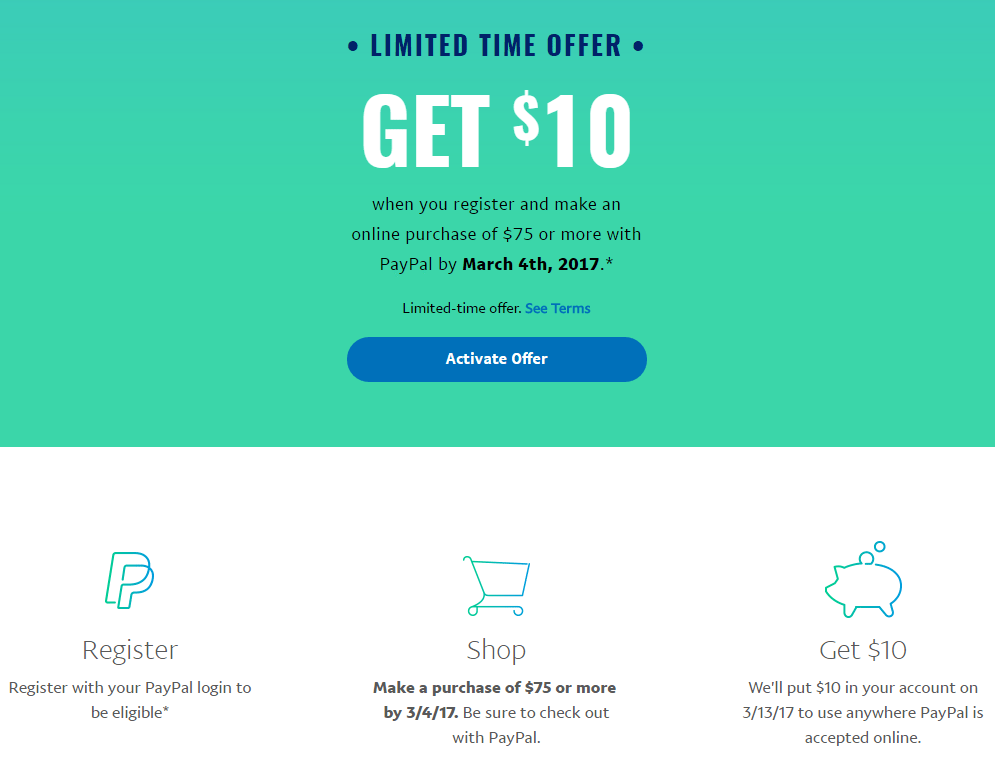 Paypal deals direct