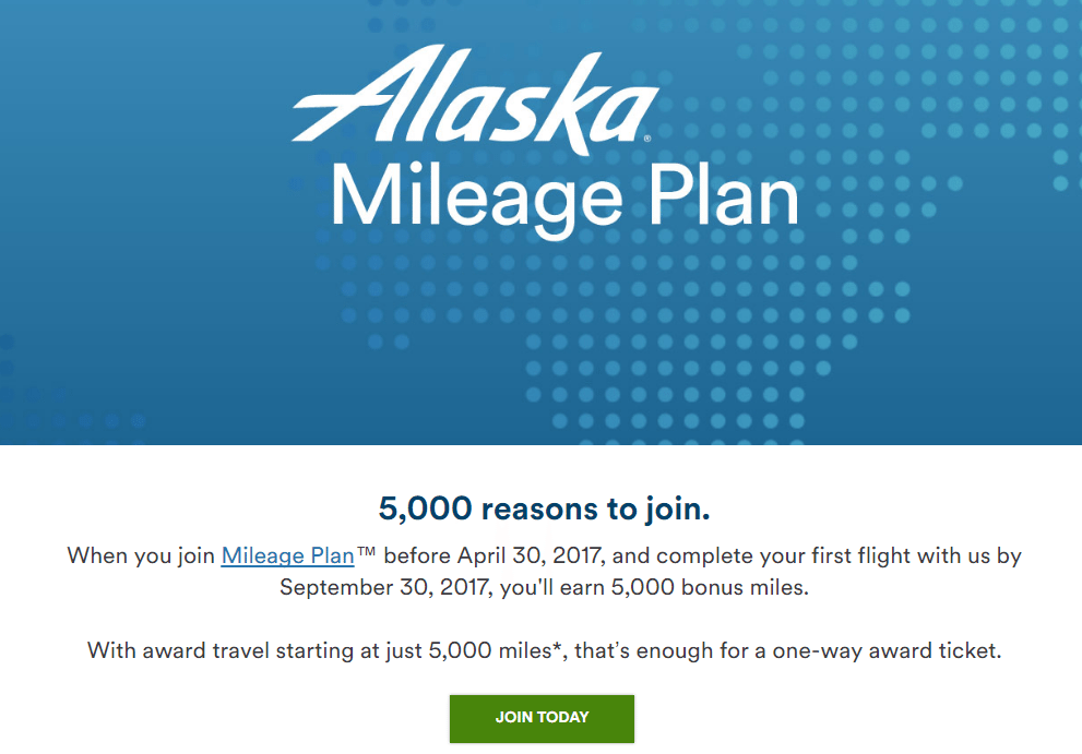 Create New Alaska Airlines Account, Take A Flight & Get 5,000 Points