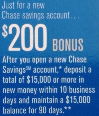 $200 savings account bonus