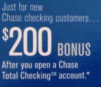 $200 total checking account bonus
