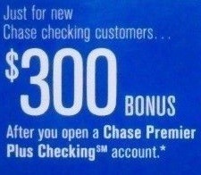 $300 checking bonus