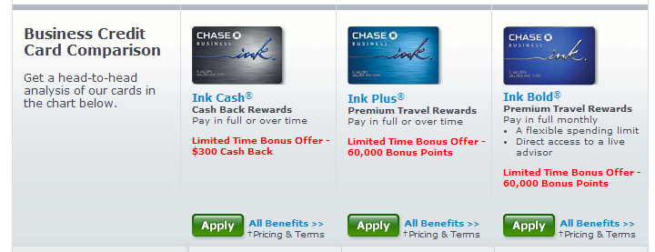 chase business increased sign up bonus