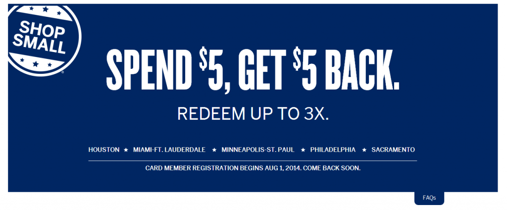 shop small amex