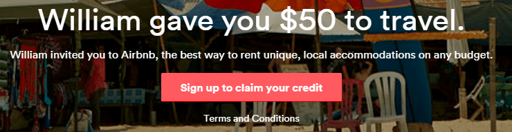 $50 airbnb credit