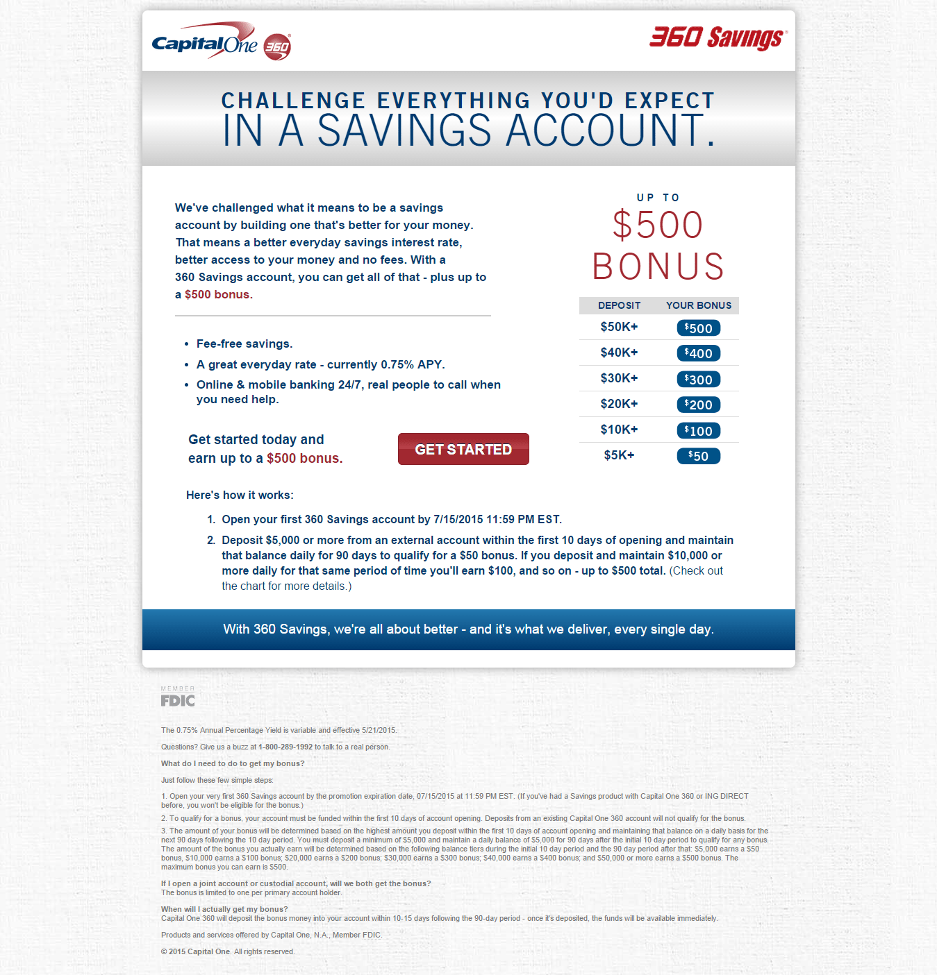 Capital One 360 Savings Up To 500 Bonus Doctor Of Credit
