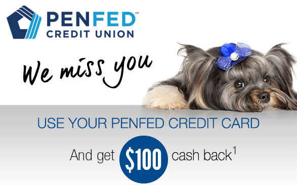 penfedn credit union $100 bonus