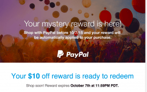mysery reward paypal
