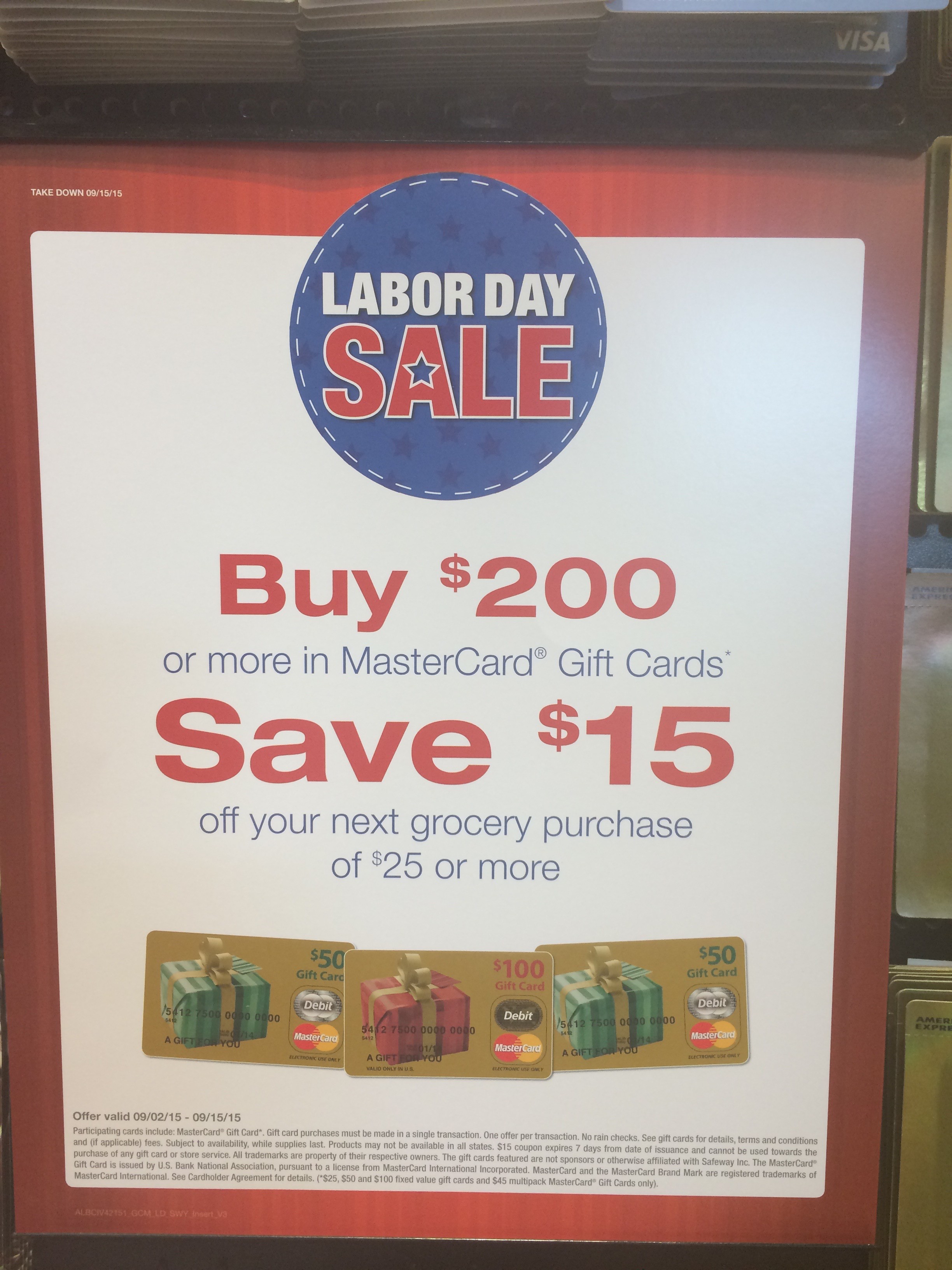 Purchase 2 x $100 Mastercard Gift Cards ($5.95 Fee Each) And Receive ...