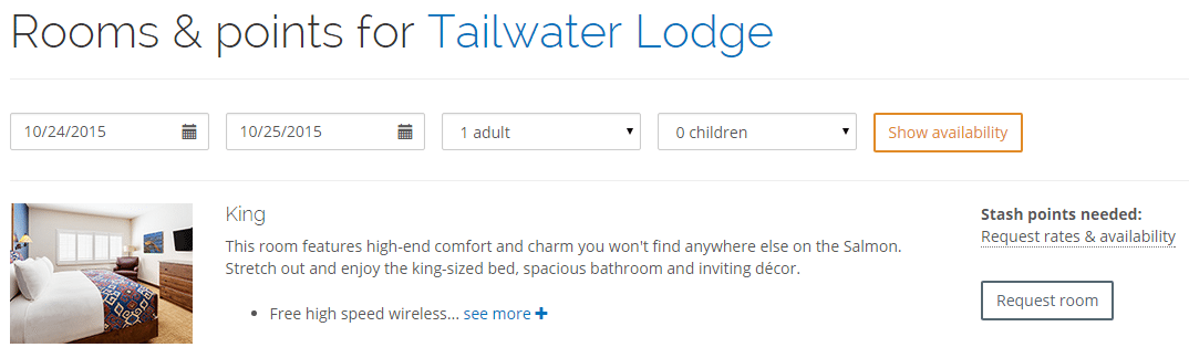 tailwater lodge