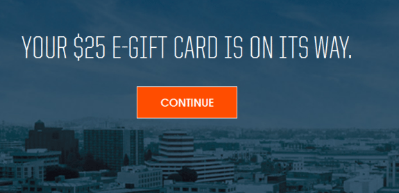 camel 25 gift card