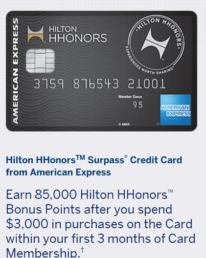 hilton hhonnors