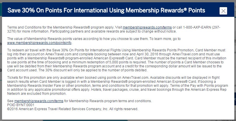 targeted amex offer