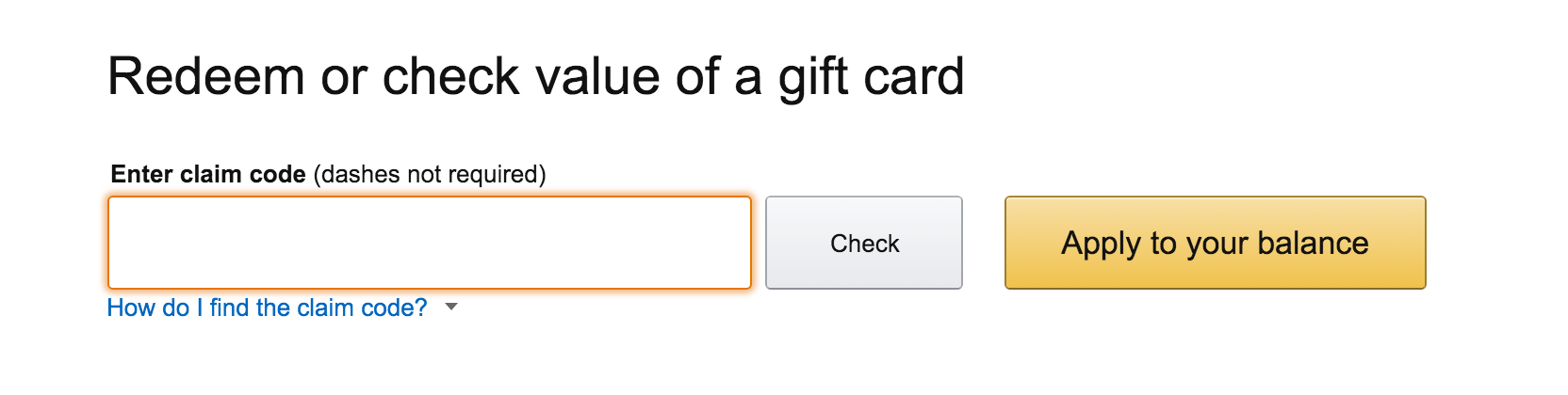 Gift Card Balance: Check the Balance of a Gift Card