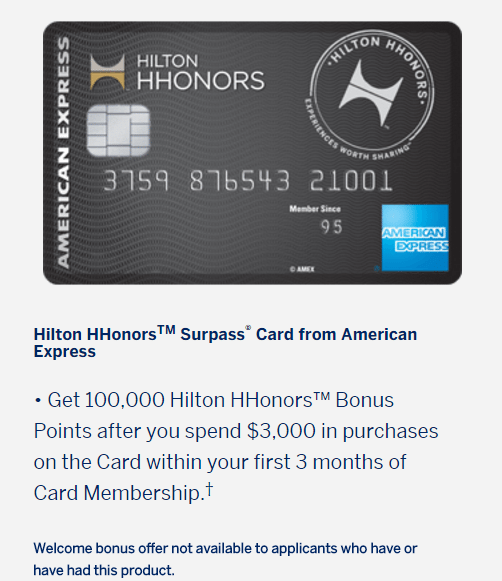 amex surpass