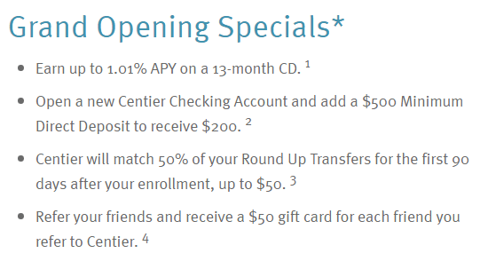grand openng specials