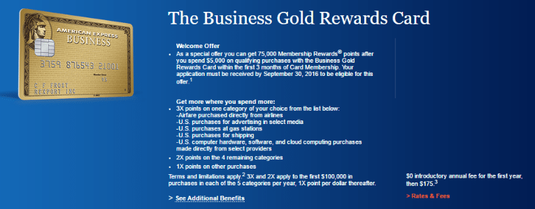 business gold rewards