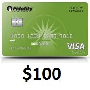 Fidelity Rewards Visa Signature Card, Credit Card