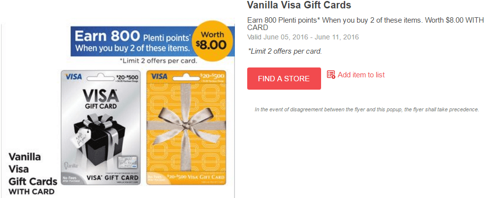 Vanilla Visa Gift Cards