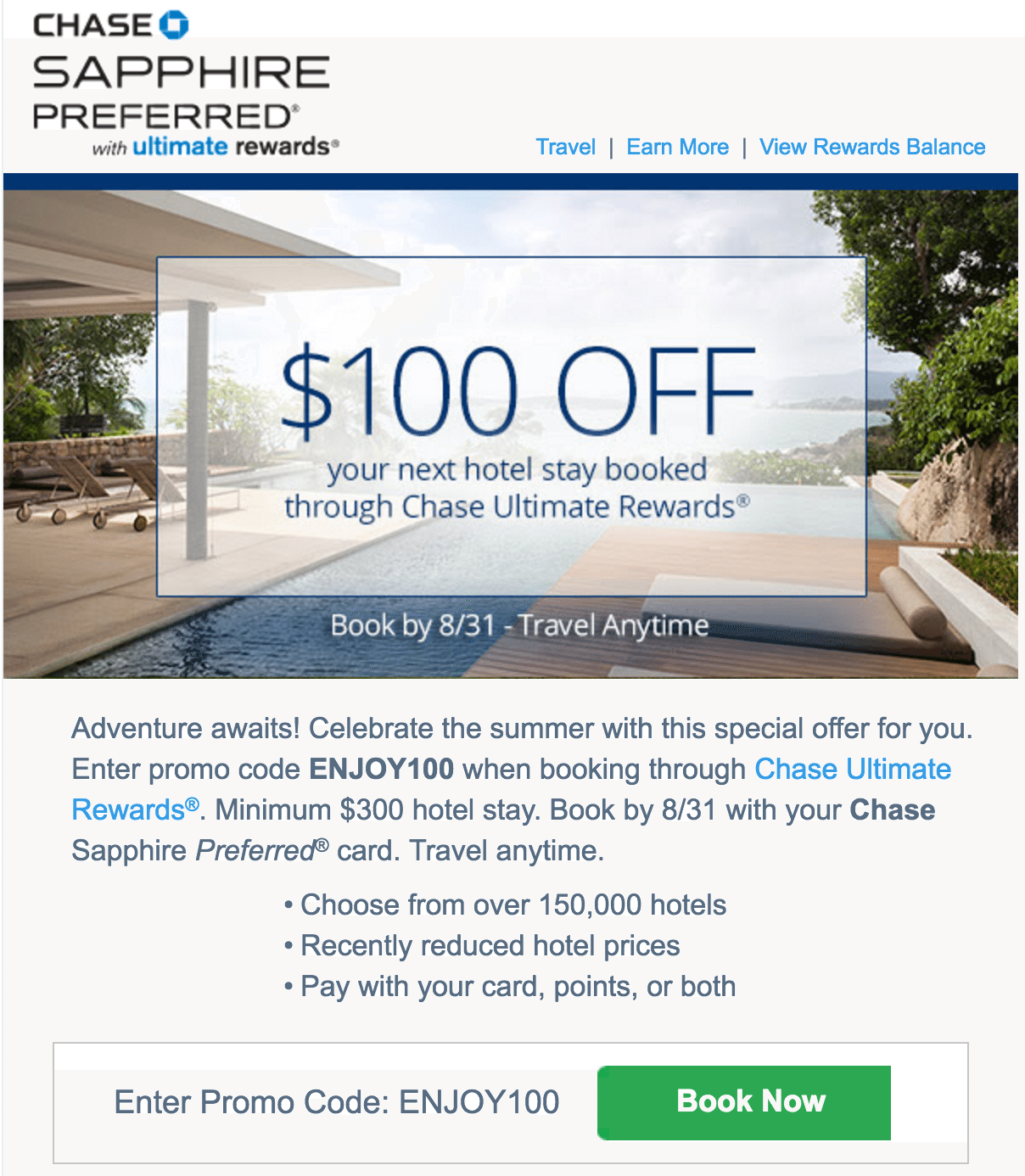 Chase ultimate rewards coupon code