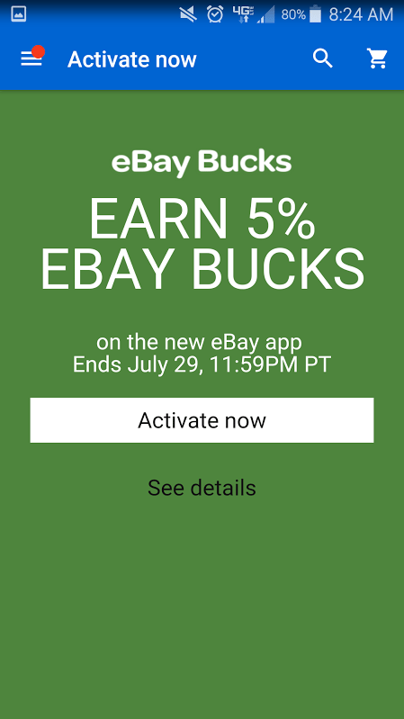 ebay bucks