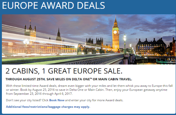 europe award deals