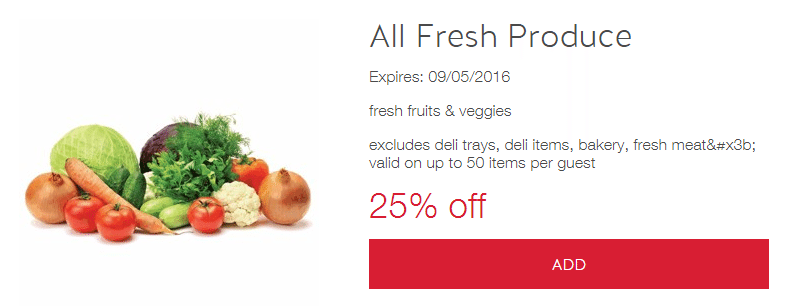 fresh produce