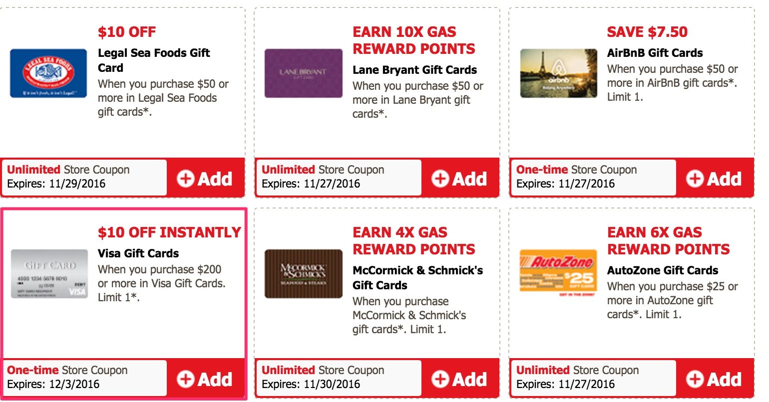 Visa Gift Cards Safeway S Deals