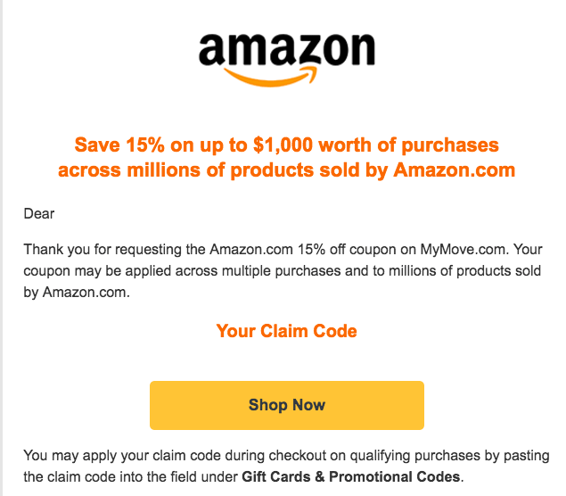 Promotional Codes For Amazon