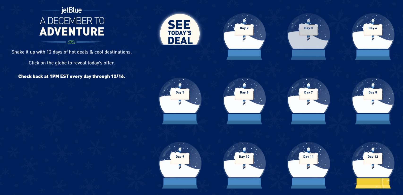 JetBlue Offering Twelve Days Of Christmas Sale - Doctor Of Credit