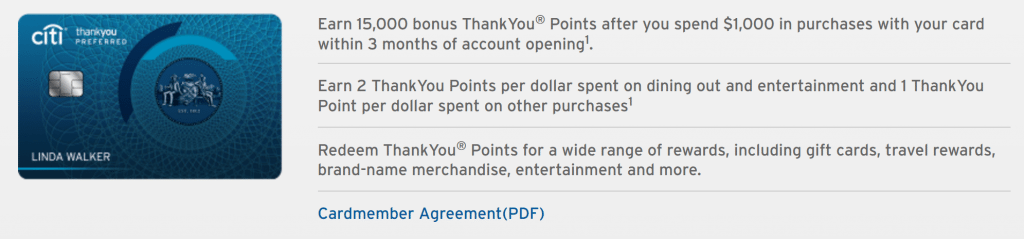 Citi TYP No 24 Month