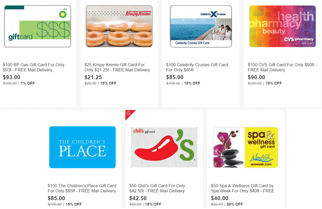 ebay gift cards