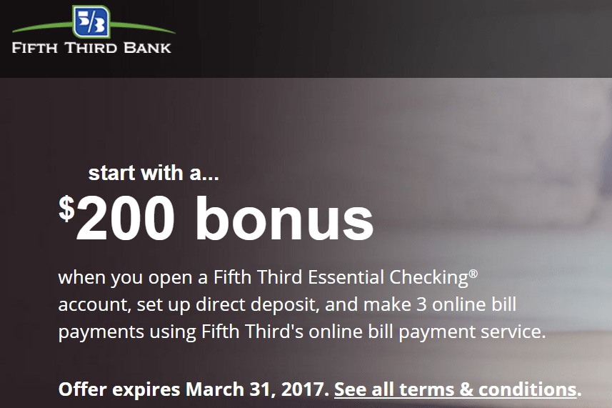 Fifth third bank coupon