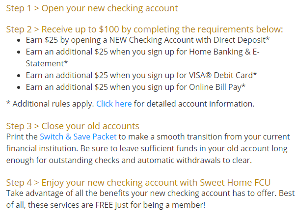 Expired Amherst Ny Only Sweet Home Federal Credit Union 100