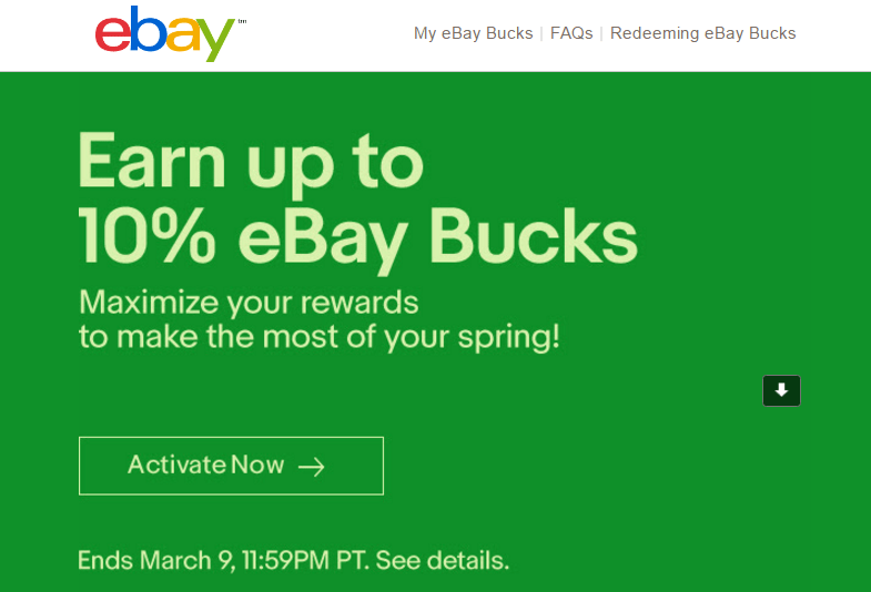 ebay bucks