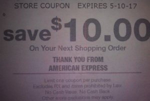 store coupon