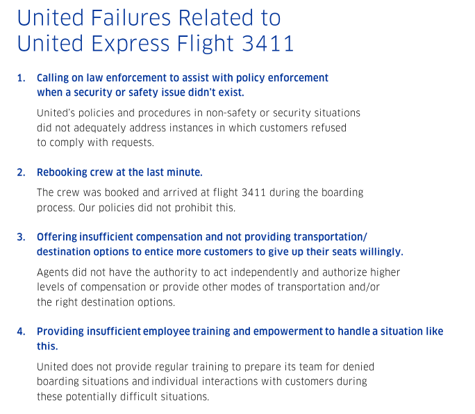 United Releases 11 Page Review And Report Of Flight 3411 Incident Compensation Increased To 10k 