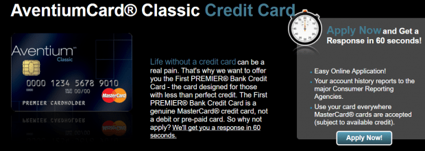 AventiumCard Classic Credit Card Review - High Fees & No Rewards