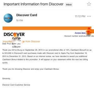 discover apple pay