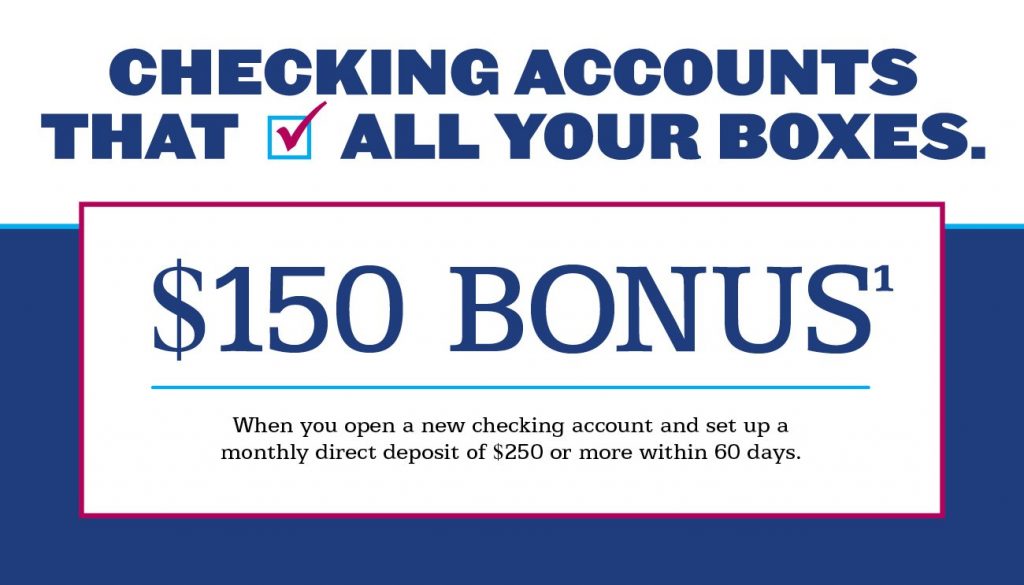 Fulton 150 Checking Bonus