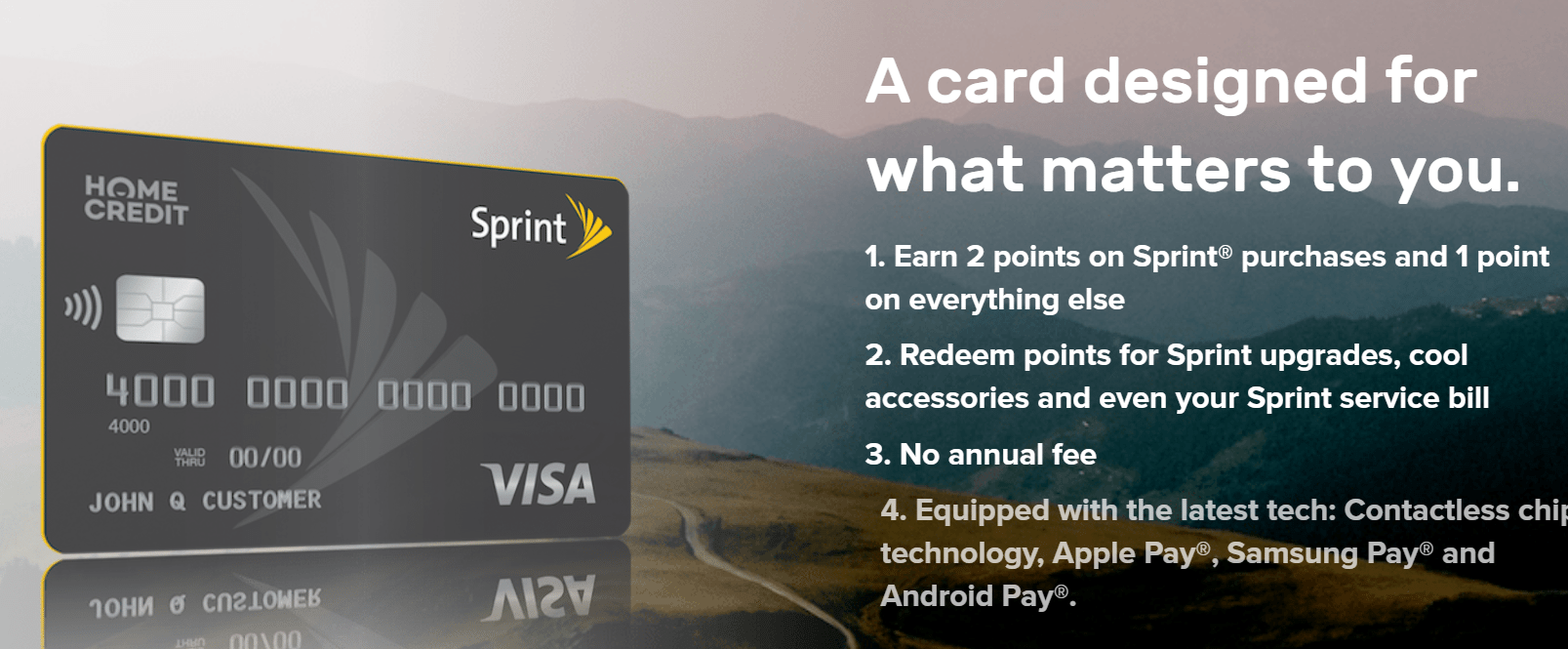 Sprint Visa Credit Card Review 2x Points On Sprint Purchases No Annual Fee Doctor Of Credit