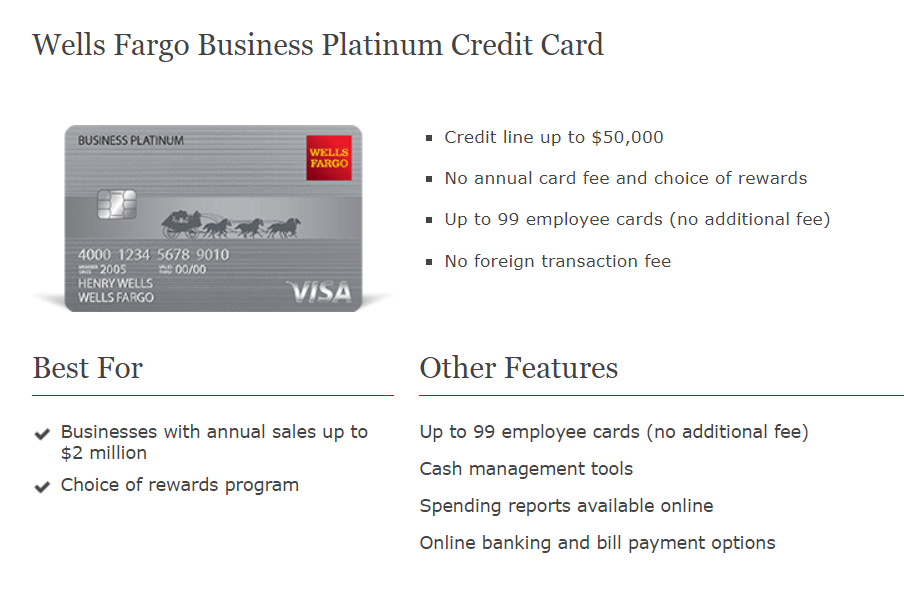 Expired Wells Fargo Business Platinum Credit Card Review - $500 Sign Up Bonus & $1.5% Cash ...