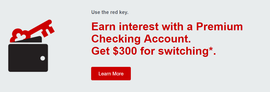 [Select Areas In WA, OH, PA, NY, CT] KeyBank $300 Checking Bonus - Doctor Of Credit