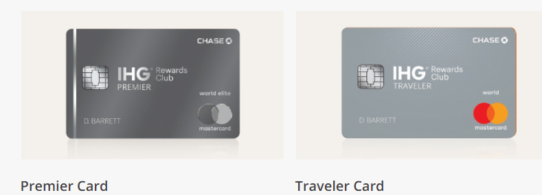 Chase Ihg Premier Ihg Traveler Cards Application Links Now