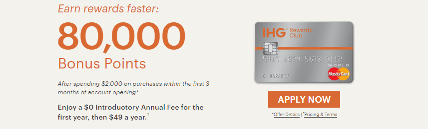 Last Chance For Chase Ihg Rewards Club Select Card Get Up To