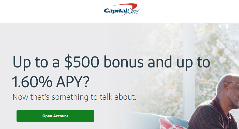 [Expired] Capital One Money Market 1.6 APY & Bonuses Of Up To 500