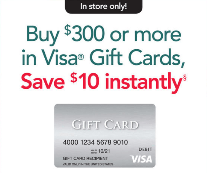 Expired] Office Depot/Max: Purchase $300 In Visa Gift Cards & Get $10 Off  Instantly (7/29/18 - 8/4/18) - Doctor Of Credit
