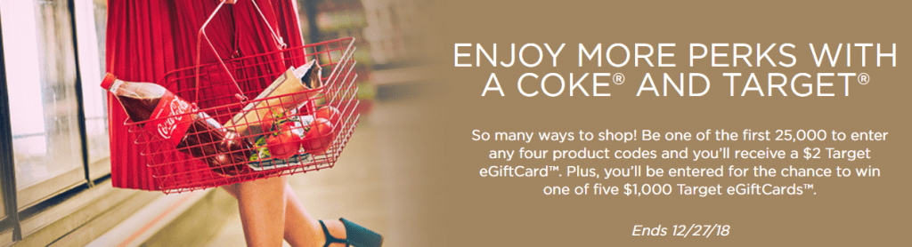 [Expired] Coca Cola Rewards: Enter 4 Codes & Get $2 Target Giftcard ...