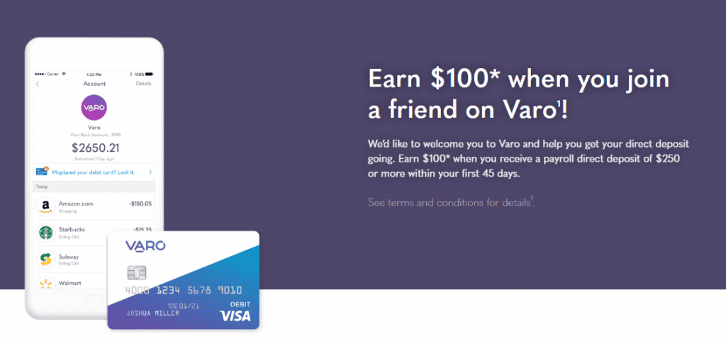 [Expired] Varo Money (Online Bank Account) - $100 Sign Up Bonus (iOS ...