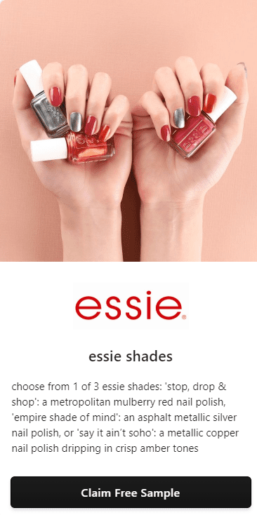 Expired] Free Essie Nail Polish - Doctor Of Credit
