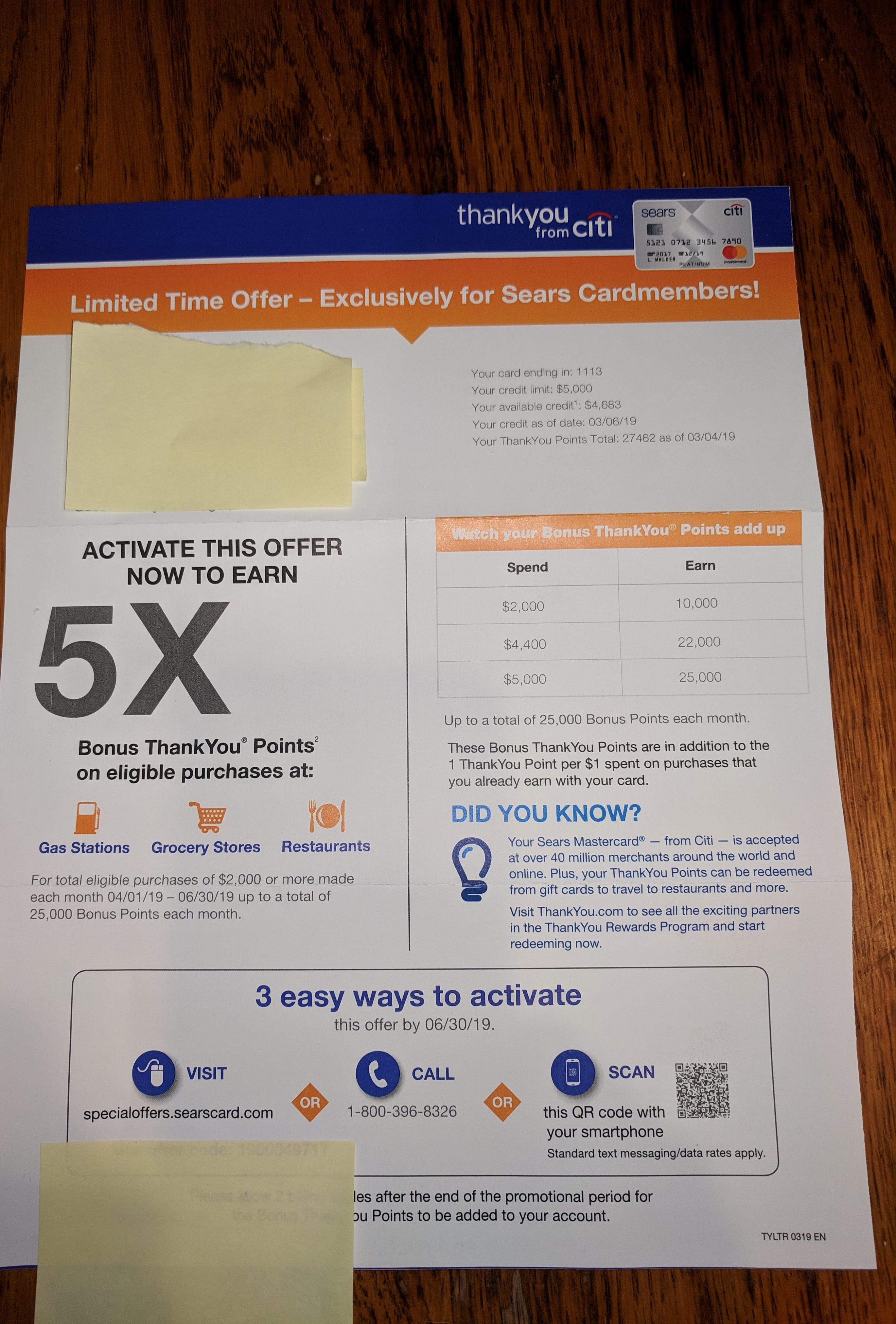 Expired Citi Sears Card Spending Bonus - Earn 5x/5% or 10x/10% (Apr - June) - Doctor Of Credit